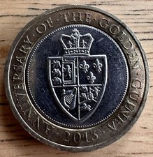 ANNIVERSARY OF THE GOLDEN GUINEA - EXTREMELY RARE 2 POUND COIN - MINTING ERRORS