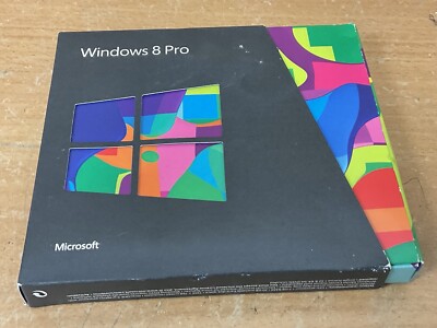 Microsoft Windows 8 Pro 32/64-Bit Install Disc - Original Retail DVD