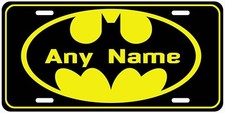 Personalized Batman Car License Plate Any Name Personalized Batman Car License Plate Any Name