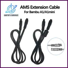 Suitable for Bambu Lab AMS Lite 1M 2M 2M 4-pin Extension Thread for Bambulab