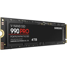 Samsung 990 PRO 4TB SSD 7450 PCIe G4 NVMe M.2 2280 Internal Solid State Drive
