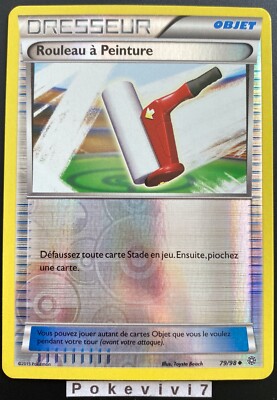Pokemon Karte MALROLLE 79/98 Reverse XY7 Alte Ursprünge DE