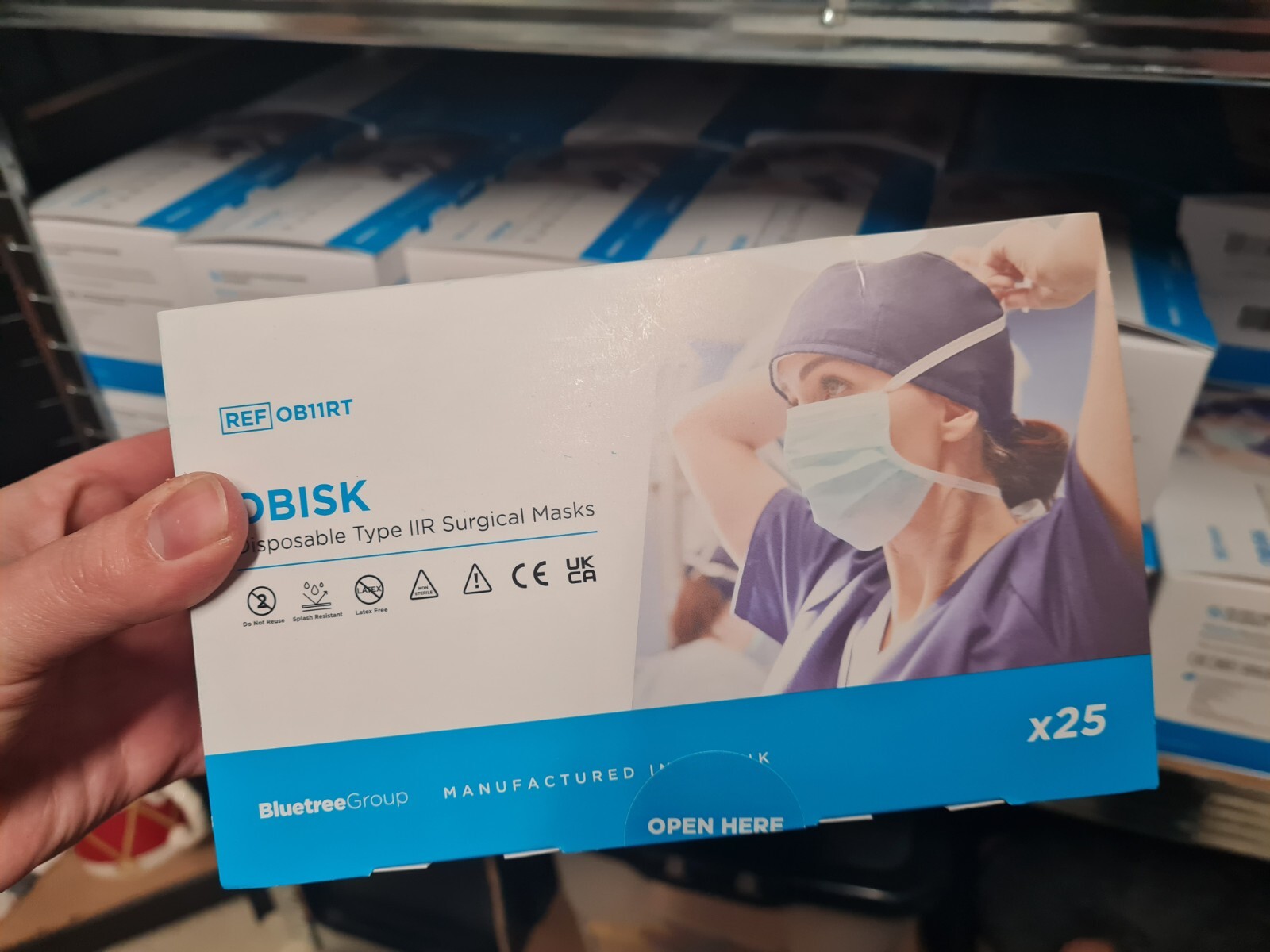 X700 3Ply Disposable Type IIR Surgical Face Masks Hospital Grade eBay