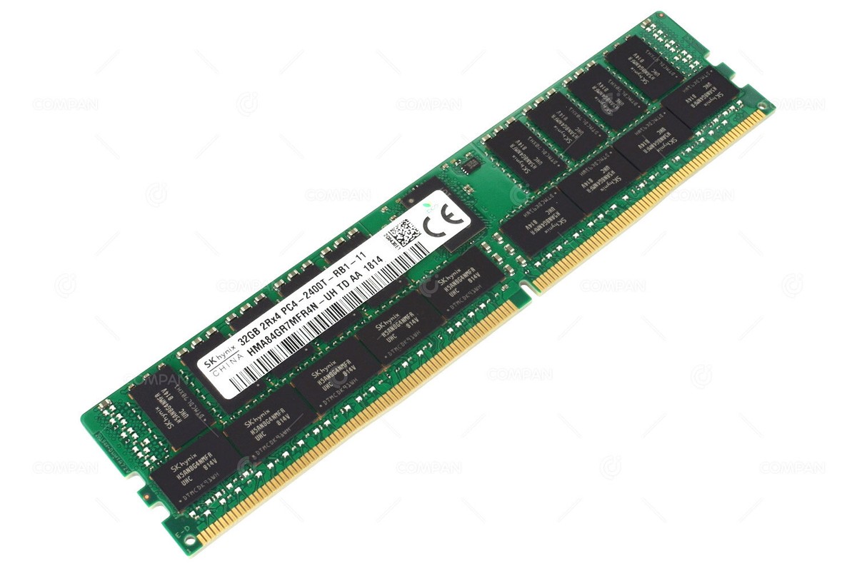 メモリー 4 x SK HYNIX 32GB DDR4 HMA84GR7MFR4N-UH SK Hynix HMA84GR7MFR4N-UH 32GB DDR4 PC4-19200 2400MHz CL17