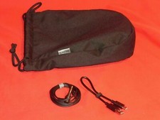Sony OEM Soft Nylon Drawstring Bag Black w/Accessories for WH-1000XM4/1000XM3 