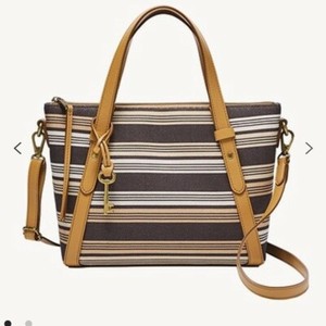 fossil avondale satchel multi brown