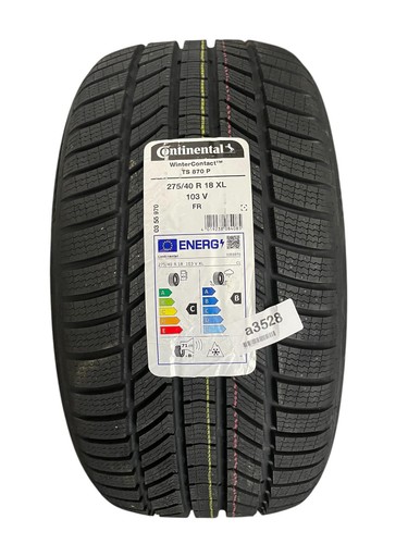 Continental WinterContact TS 870 P FR XL M+S 275/40 R18 103V Winterreifen DOT:24 - Bild 2 von 2