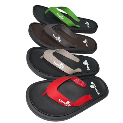 Sanuk Sidewalker Black/Light Grey Men’s Flip Flops Sidewalk Surfers®, Sandals, Shoes, and More! | Sanuk® main image 4