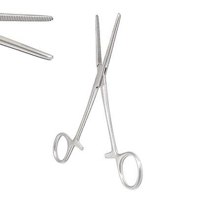 AA Pro: 5 Pcs Artery Forceps Pean Hemostatic Clamps Straight Locking Pliers 5.5''