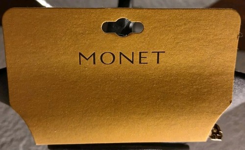 NWT Monet Necklace MSRP $32 Gold Chain & Sparkling Gems See Pictures #637 - Bild 3 von 6