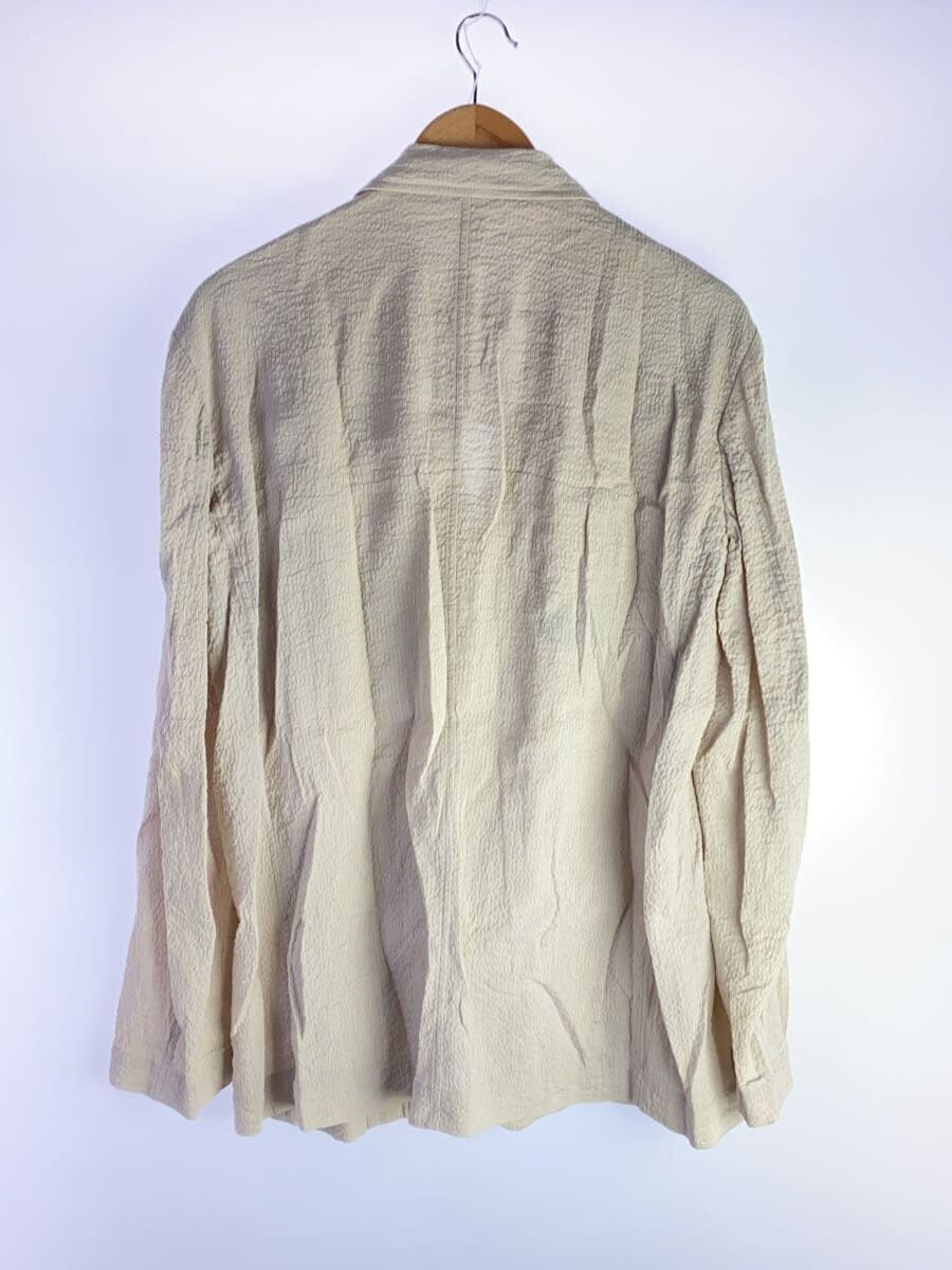 ISSEY MIYAKE TAILORED JACKET MEN COLOR BEIGE MATERIAL LINEN SIZE 3