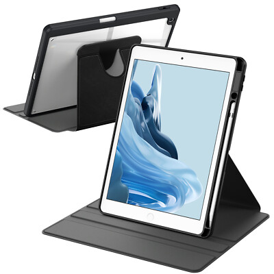 Stand Case for iPad 9th 8th 7th Gen 10.2 Inch Shockproof Cover w/ Pencil Holder