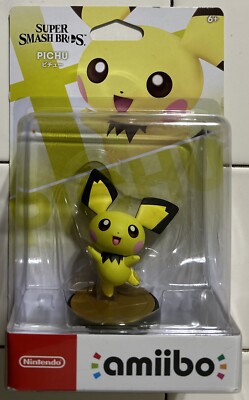 Nintendo amiibo Super Smash Brothers Pichu Character Figure