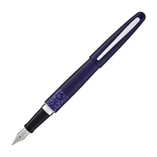 Pilot Metropolitan Animal Fountain Pen in Matte Violet - Leopard - Medium Point