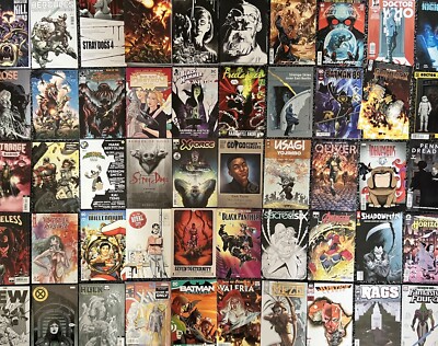4 Assorted Comic Books Grab Bag: MARVEL DC INDIE *New* Premium + Variant Chance