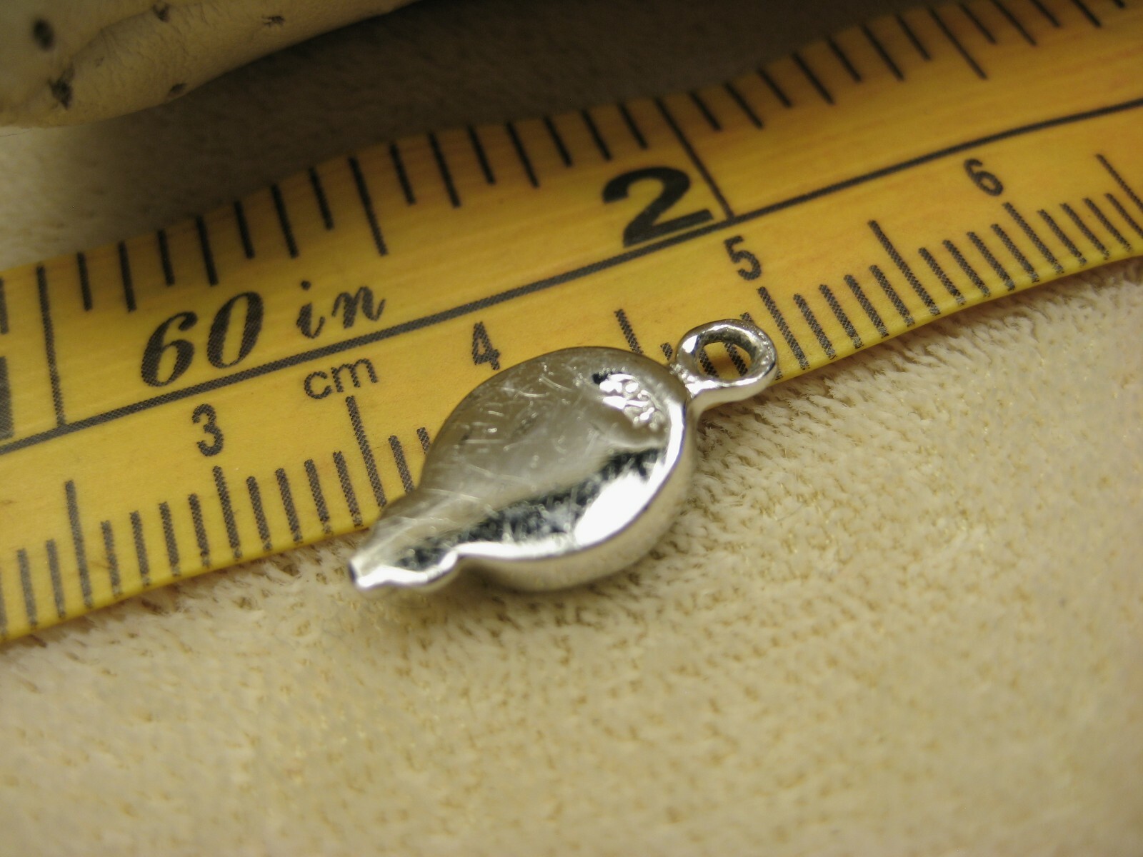 Small Vintage Solid Sterling Silver Black Onyx Dr… - image 3