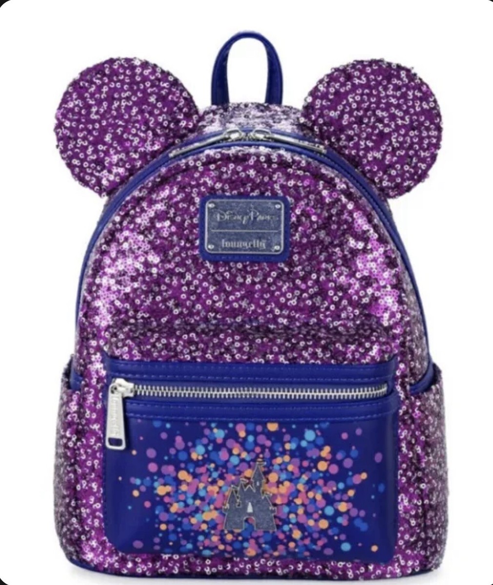 Loungefly Disneyland Paris Sparkling Mini Backpack Disney  display picture 3