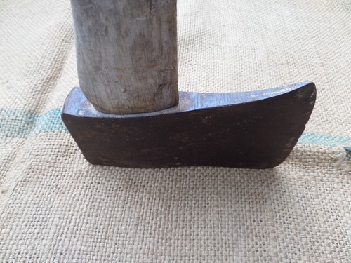 VINATGE AXE "USA" FELLING LOGGING SPITTING HATCHET ANTIQUE LARGE AXE - Picture 11 of 21