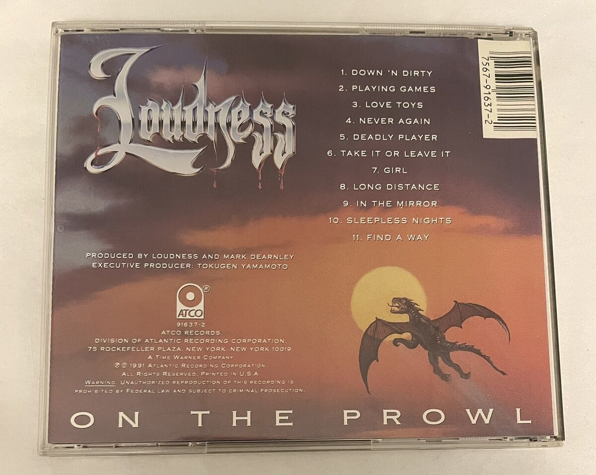 アート・デザイン・音楽 Loudness On The Prowl On the Prowl (Loudness album) - Wikipedia