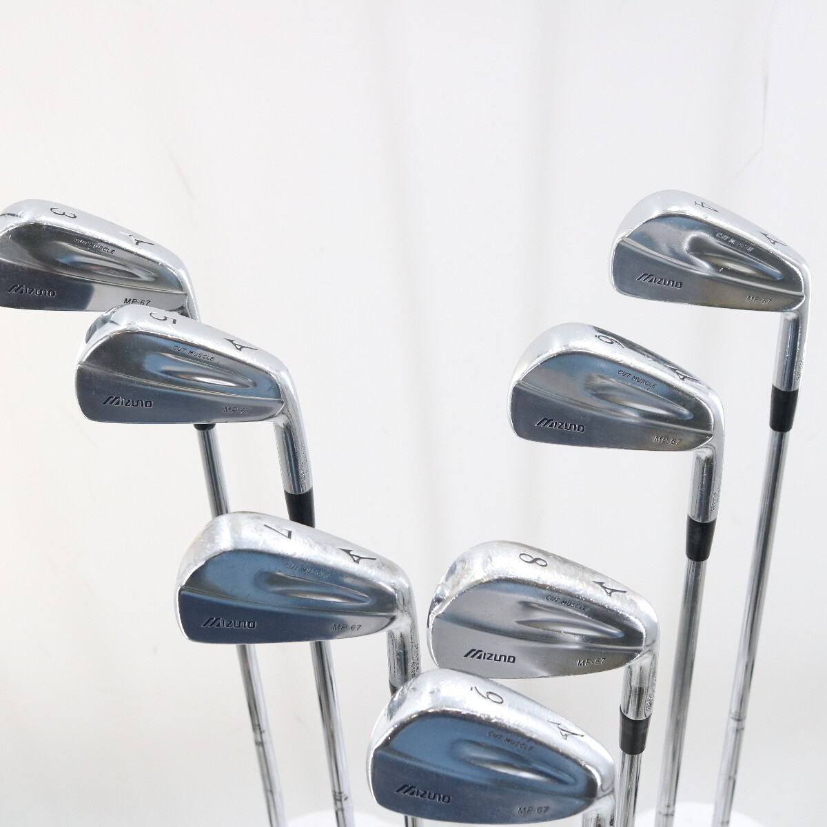 Mizuno MP-67 Iron Set 3-9 Steel Rifle Precision 5.5 Regular Flex C 