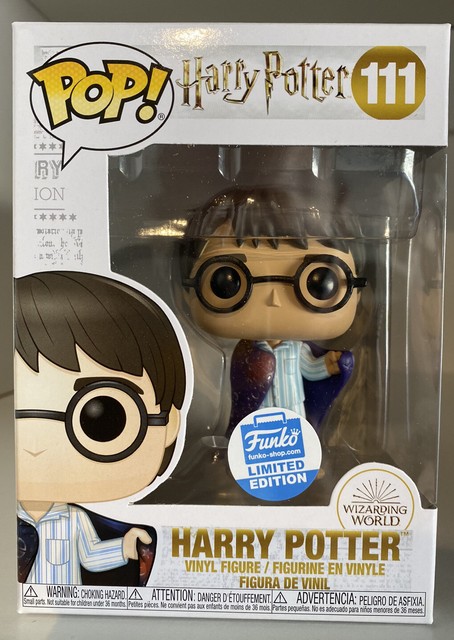 Funko POP! Harry Potter - Harry In Invisibility Cloak #111 Funko Shop Exclusive! | eBay