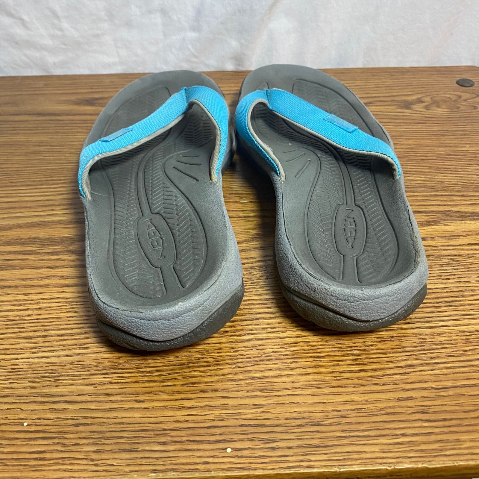 Sandali Keen uomo infradito perizoma comodi spiaggia casual grigio blu taglia 11