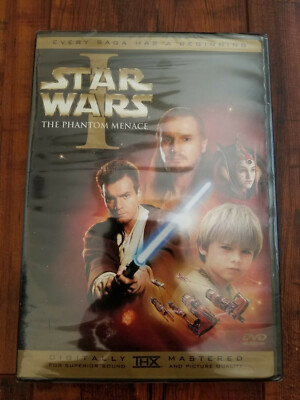 Star Wars Episode I: The Phantom Menace (DVD, 2001, 2-Disc Set, Widescreen) NEW