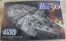 DAMAGED BOX/NEW/SEALED Star Wars Millennium Falcon Puzz 3D 1995
