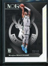 2022-23 MARJON BEAUCHAMP 38/49 PANINI NOIR ASSOCIATION EDITION ROOKIE RC #146