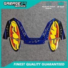 FMF TITANIUM F4.1 EXHAUST STICKER KIT - BLUE CHROME