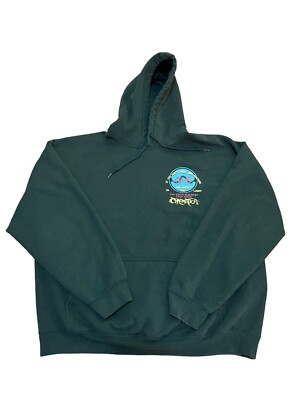 Lady Gaga Chromatica LG-6 Concert Hoodie Green Sweatshirt XL