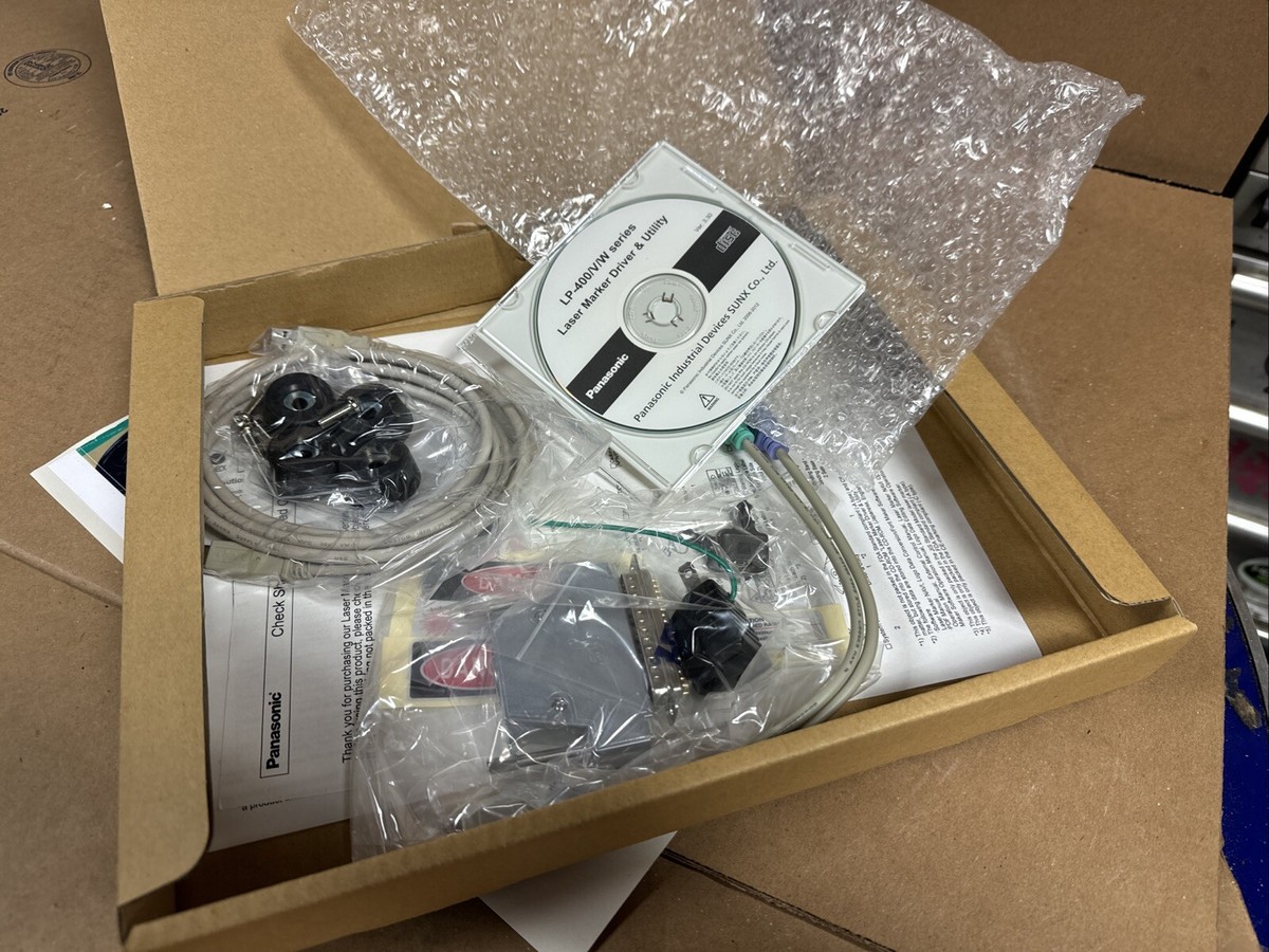 パナソニック SUNX LP-410U CO2レーザーマーカー セット NEW Panasonic LP-410U-PNP-A CO2 LASER MARKER CONTROLLER LP-400
