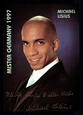 Michael Lisius Mister Germany 1997 TOP AK Orig. Sign. Model +74164