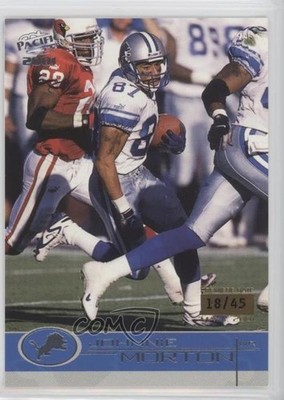 2001 Pacific Premiere Date 18/45 Johnnie Morton #152 0o9