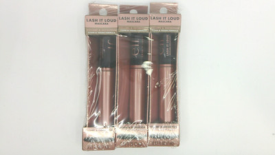e.l.f. Lash It Loud Mascara Volumizing Deep Brown 3 PACK