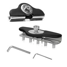 2PCS LED Light Bar Mounting Brackets, Adjustable Stainless Steel LED Work