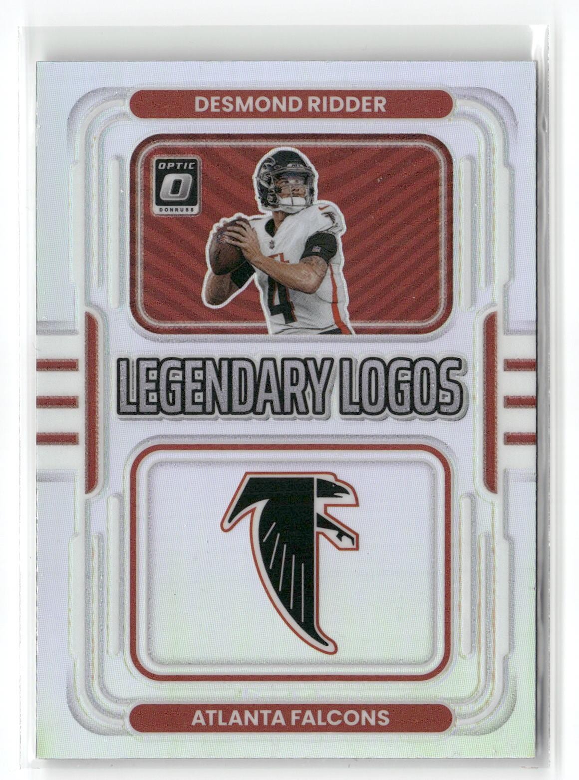 2022 Donruss Optic #LL-3 Desmond Ridder Legendary Logos