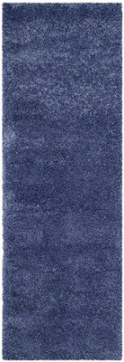 Runner Rug 2 3 x 19 Periwinkle Shag Ultra Plush SAFAVIEH SG151-7171 California