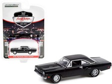 Greenlight 1/64 Plymouth Road Runner 1970 Black Diecast Model Car_