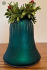 Green Starry Night Illuminated Bell With Leaves By Valerie Parr Hill NEW — photo 5