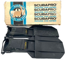 SCUBAPRO Sea Wing Scuba Diving Fins Black Size Large L 25-550-000 W/ Box