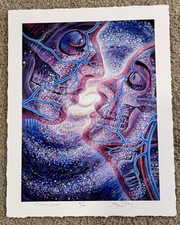 Alex Grey Cosmic Lovers Art Print S/# 90/100