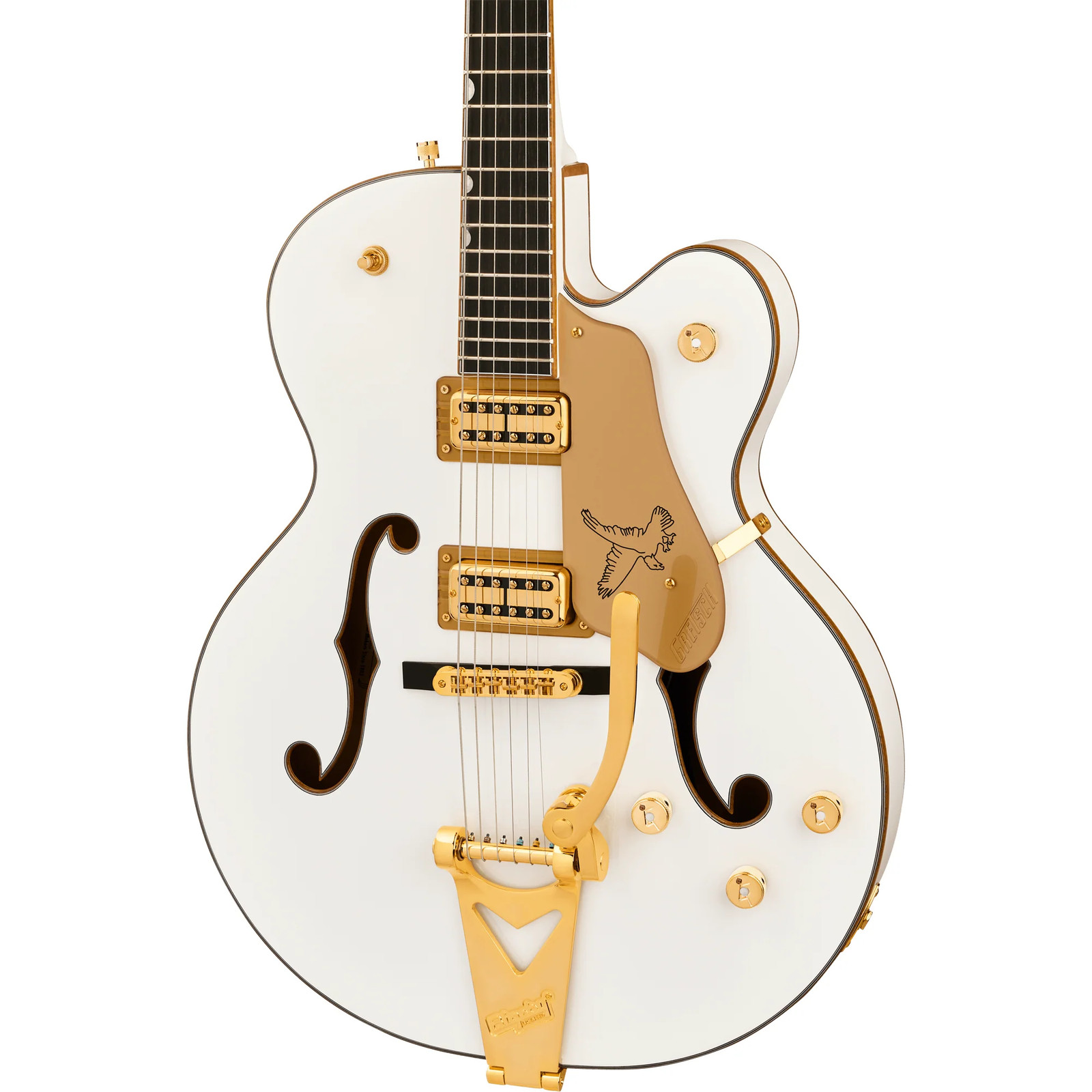 Gretsch Synchromatic Falcon Hollow Body Electric Guitar - Snowcrest White 240090₽