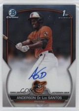 2023 Bowman Chrome Prospect Auto Anderson De Los Santos #CPA-ADS Auto 4k8