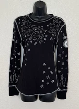 Alp-N-Rock Embroidered Ski Long Sleeve Top Shirt Made In USA Womens Size 1