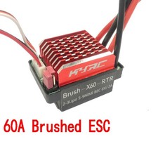 1/10 RC Car Crawler Brush-X60 2-Way 60A Brushed Electric Speed Controller e