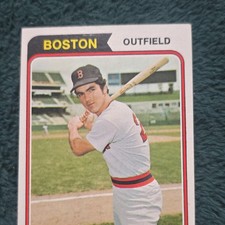 Topps 1974 Topps Dwight Evans #351 Boston Red Sox MLB Baseball Base Set Card