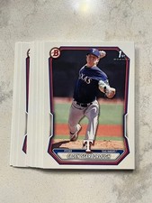 Lot (40x) CADEN SCARBOROUGH 2026 Bowman Baseball ALL 1st Bowman base paper cards