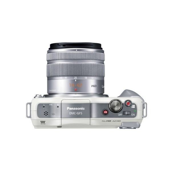 Panasonic Lumix Dmc-Gf5 Double Zoom Kit Shell White | eBay