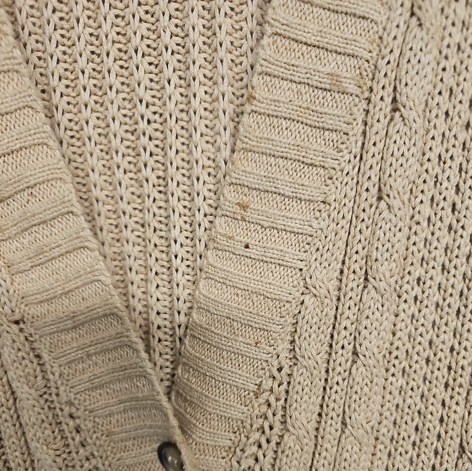 Chaleco Suéter Tejido De Colección Highgate Ltd. Otoño Otoño Acción de Gracias Años 90 Y2K Mujeres Talla L Foto 4 de 4